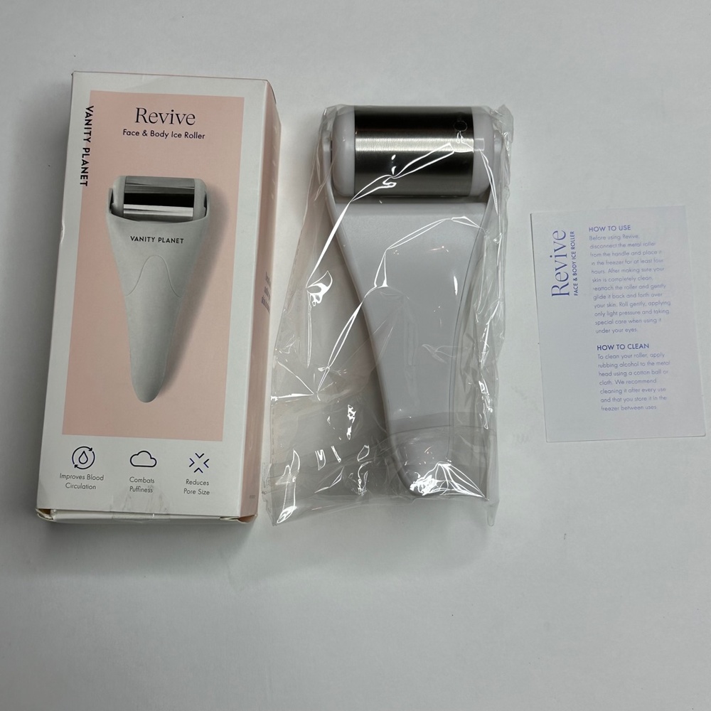 New in Box - Revive Face & Body Ice Roller - skin firming tightening, puffiness - Picture 4 of 12